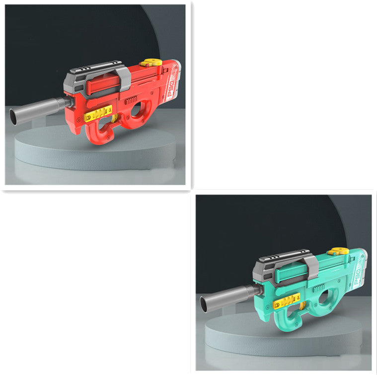New P90 Electric Water Gun High-Tech Kids Toys Outdoor Beach Pool Large Capacity Summer Gel Blasting Water Gun For Adults by DERILUJA LLC