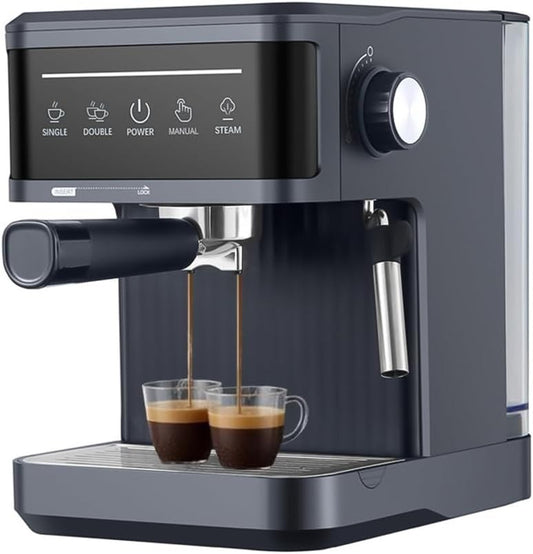 Electrical Coffee Maker Smart Coffee Machine Milk Frother Espresso Cappuccino by DERILUJA LLC
