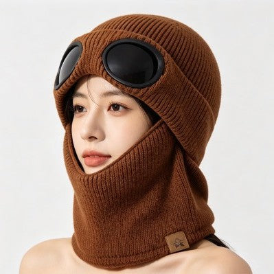 New Winter Knit Hat Unisex by DERILUJA LLC