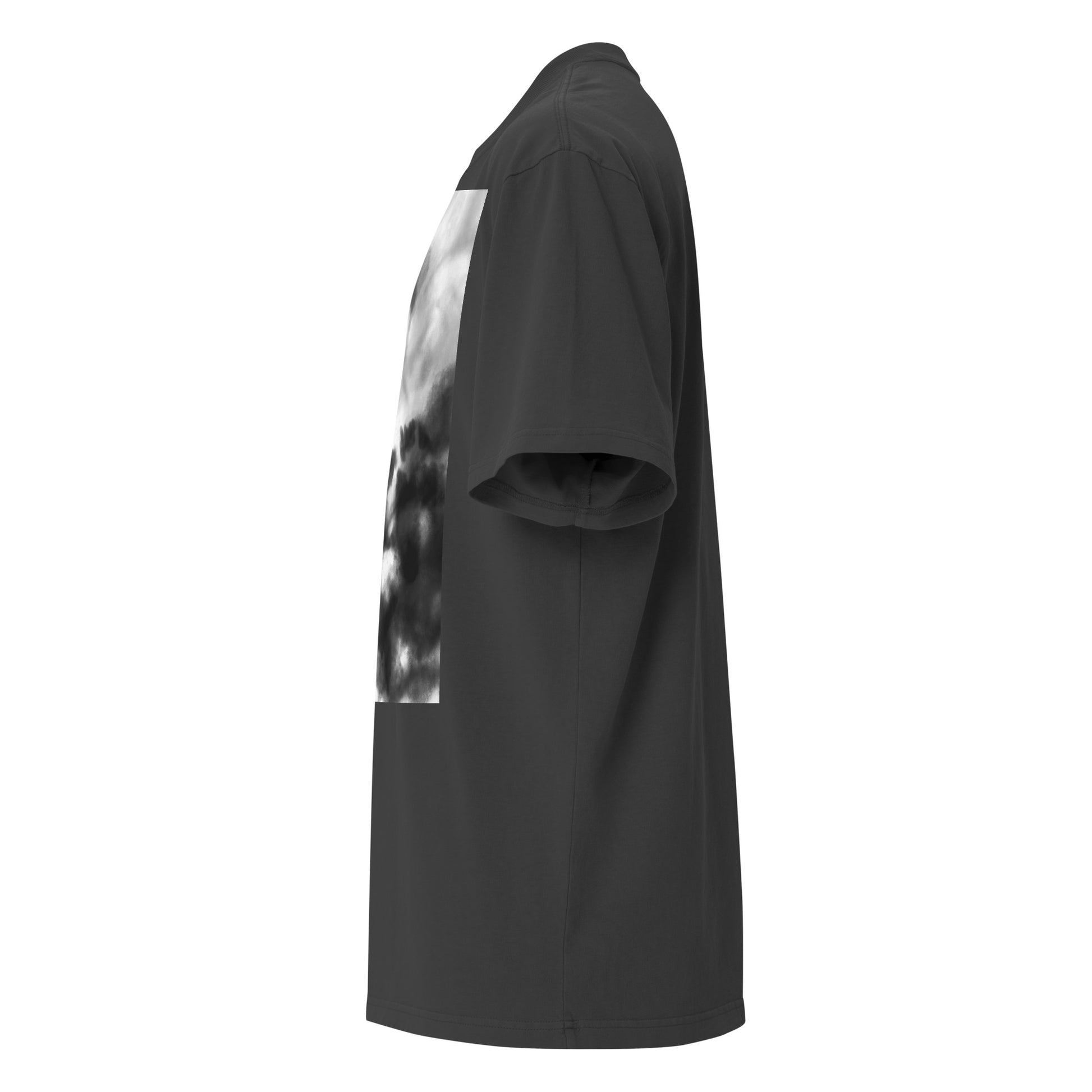 Oversized faded t-shirt by DERILUJA LLC