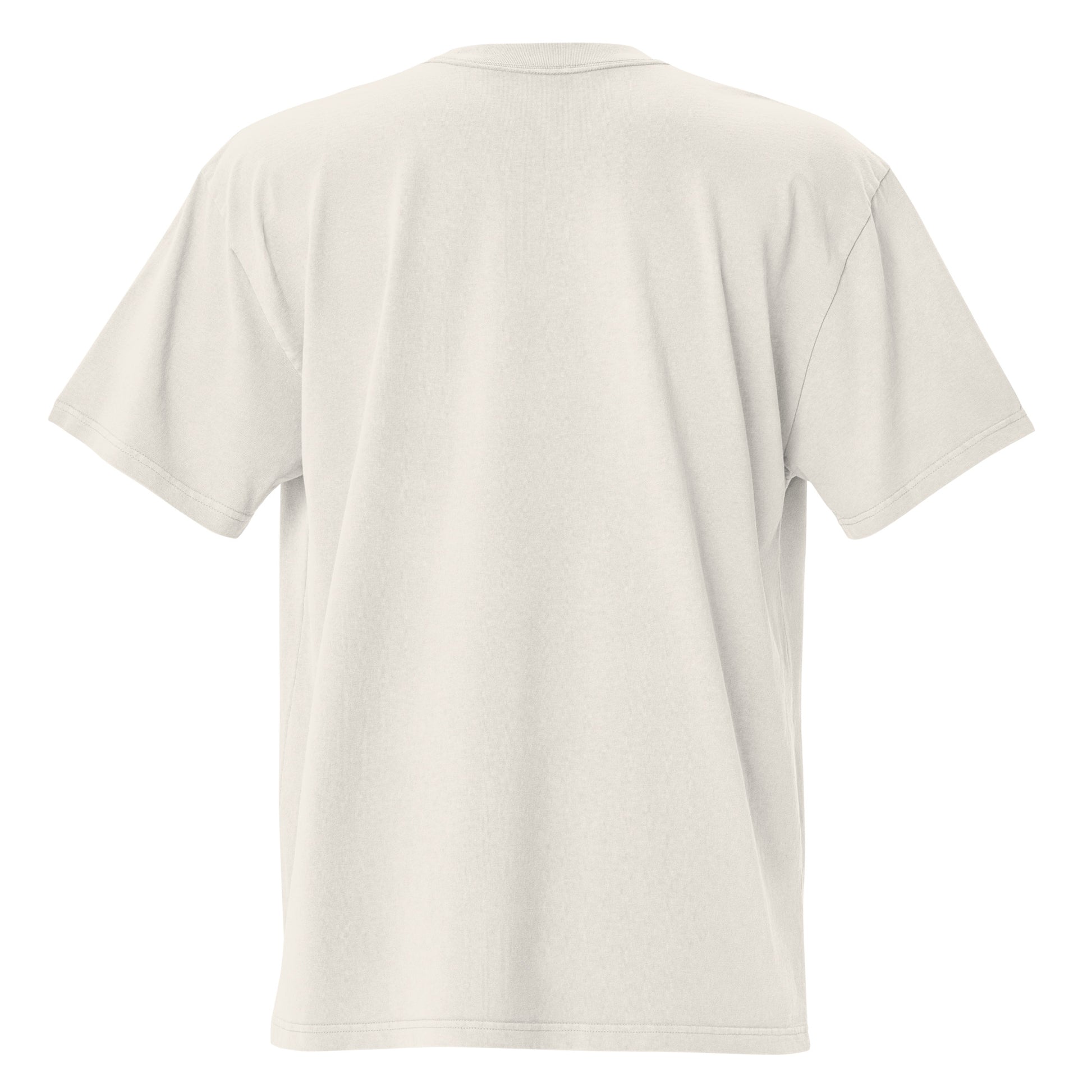 Oversized faded t-shirt by DERILUJA LLC