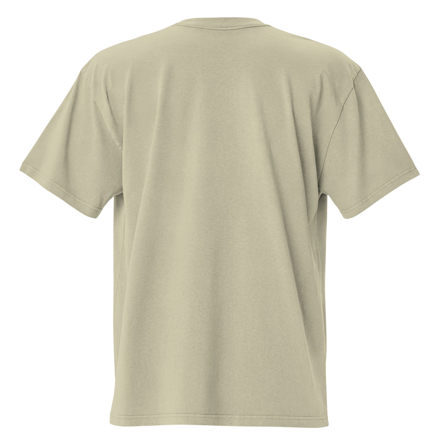 Oversized faded t-shirt by DERILUJA LLC