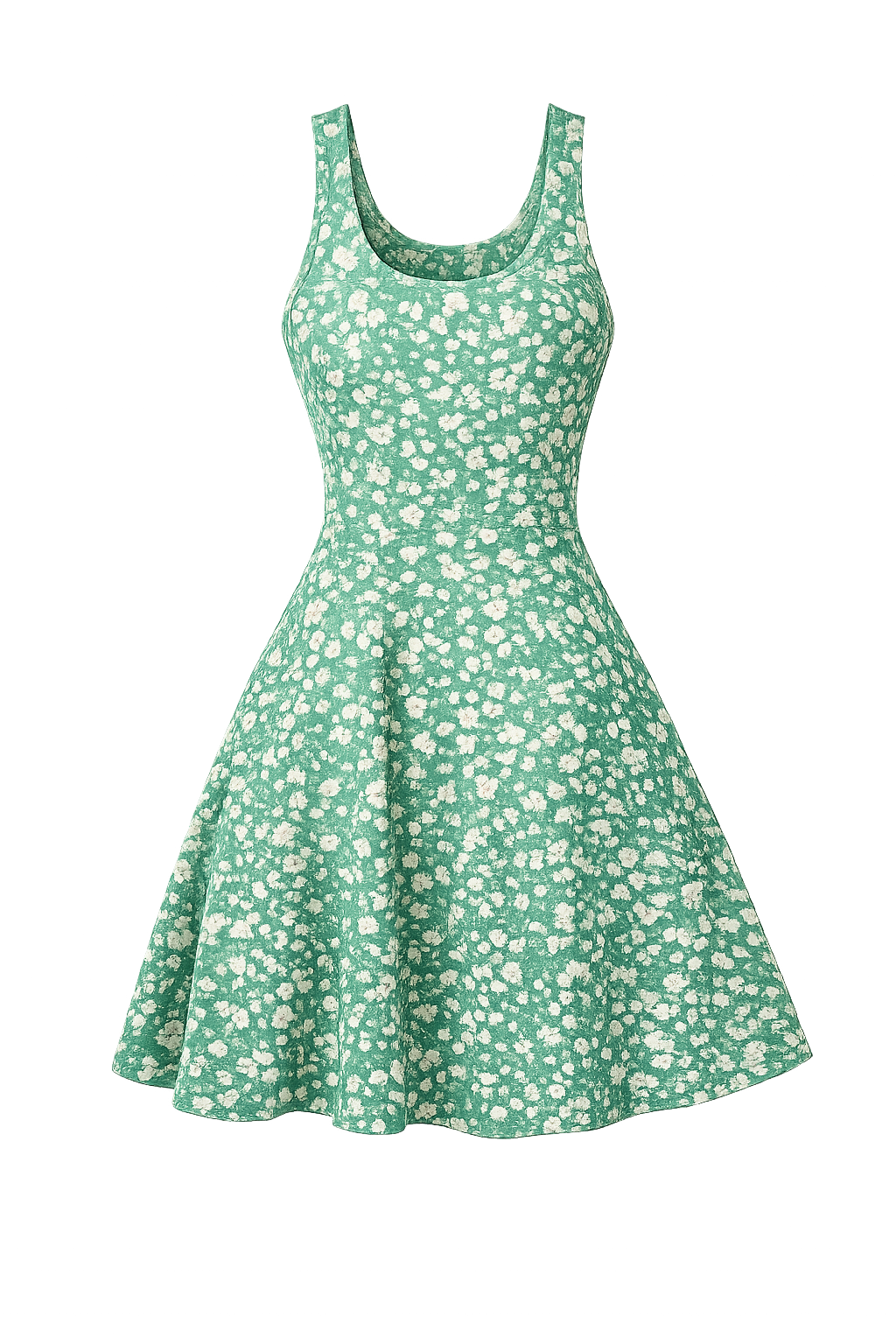 Women's Floral Spaghetti Strap Mini Sundress 2026 by DERILUJA LLC